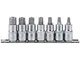 Draper h-txt/7/55 1/2" SQ. Dr. TX Star & # 174; Security socket bit set (7 pezzi), blu