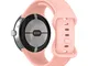 KeeFos Cinturino Compatibile con Google Pixel Watch, Silicone Morbido Cinturino di Sportiv...
