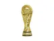 FIFA World Cup 2018, 20 mm, Replica di Coppa del Mondiale 2018, Dorata, Unisex, per Adulti...