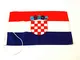 AWN Bandiera Nazionale Croazia - 20x30cm
