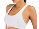 Treer Reggiseno Sportivo Donna, Sostegno Forte Corsa Tops Yoga Tank Senza Ferretto Sexy Ca...