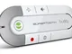 SuperTooth Buddy Kit Vivavoce Bluetooth per Auto, Bianco