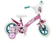 Huffy, Bicicletta 12 pollici Disney Minnie Baby-Girls, Rosa, One size