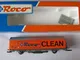 ROCO 46400 - H0 1:87 - Carro merci Roco Clean con zavorra e pattino pulisci binario