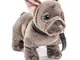 Uni-Toys Peluche Bulldog francese con guinzaglio – 26 cm (lunghezza) – Cane, animali domes...