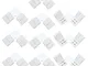 Liwinting 10pz 2 Poli L Forma Collegare 10mm Largo 2 Pin LED Connettore Angolare Senza Sal...