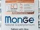 Monge Natural Superpremium Adult Salmon And Rice, per Tutte Le Razze (Cibo Secco per Cani...