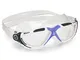 Aqua Sphere Maschera occhialini da Nuoto Vista, Realizzati in Italia, Unisex, Donna, MS175...