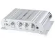 IXUFO Mini Amplificatore con Uscita Subwoofer 2.1 Canali Bassi, 300 Watt Home Audio Musica...