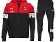 Tuta Calcio ROSSONERA Bambino Ufficiale A.C. Milan 2021 Personalizzata Personalizzabile (9...