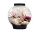 BiOrb Baby acquario, 15 litri, 30 x 32 cm, nero, luce LED