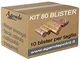 Agendepoint.it - KIT80 Blister contenitori per monete euro 80 pezzi assortiti (10 pezzi pe...