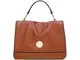 Coccinelle BORSA DONNA LIYA MEDIUM PELLE A MANO E TRACOLLA TAN/NOIR FD0180101627