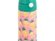 Snug, borraccia thermos per bambini, bottiglia termica con cannuccia