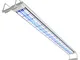 vidaXL Lampada LED per Acquari 120-130 cm Alluminio IP67