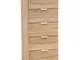 MeMi Me611RSN Cassettiera, Legno, Rovere Sonoma, 38x45x105 cm