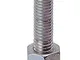 BULLONI ZINC A LEGNO TTQST UNI-5732 10X 40 PZ 100