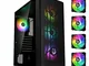 BITFENIX CAJA PC ATX SEMITORRE NOVA MESH SE TG 4ARGB VENTANA RGB NEGRA