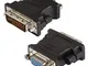 Adattatore DVI 24 + 5/m – VGA/H Nero, Cablepelado®.