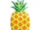 Intex 58761 - Materassino Ananas, Multicolore, 216 x 124 cm