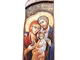 DELL'ARTE Articoli Religiosi, Icona Legno Sacra Famiglia cm 10x30