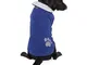 Geyecete, cappottino per cani in pile reversibile, impermeabile, per l’autunno e l’inverno