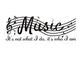 Arte Stickers Note Musicali Adesivi murali, Adesivo Muro Rimovibile Impermeabile Carta Da...