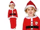 GUIRMA Costume Babbo Natale Bimbo, Tessuto, Rosso, 1-2 Anni