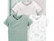 Simple Joys by Carter's Body a Maniche Corte con Bottoni Laterali, Confezione da 5 Infant-...