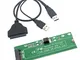 CY Adattatore SATA e Cavo USB 3.0 per SSD da 2,5" e 3,5" Sandisk e Adata XM11, per Asus EP...