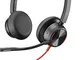 Poly Blackwire 8225-M - Cuffie stereo con connettore USB-A, Active Noise Cancelling e Brac...