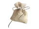 IRPot - 24 SACCHETTI BEIGE 768X835 + 24 DECORAZIONI LEGNO + ROTOLO JUTA + BIGLIETTINI (TAO...