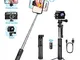 Mpow Bastone Selfie, All in 1 Portatile Estensibile Selfie Stick Treppiede con Bluetooth R...