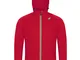 K-Way le Vrai 3.0 Claude, Giacca Impermeabile Uomo, Rosso (Red), Large (Taglia produttore:...