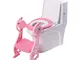 GOTOTOP Toilette per Bambini Scaletta Sedile da Toilette Regolabile per Neonati,Sedile Reg...