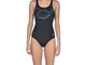 Arena W Essentials One Piece, Costume da bagno, Donna, Nero (Black/Turquoise), 44 IT