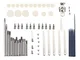 Set di Strumenti di Riparazione Clarinetto Kit di Manutenzione per Clarinetto kit Strument...