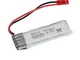 YUNIQUE Italia 1 Pezzo Batteria Lipo Ricaricabile (3.7V 600mAh) per RC Droni quadricotteri...