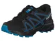 Salomon Speedcross Junior, Scarpe da Trail Running, Nero (Black/Graphite/Hawaiian Surf), 3...