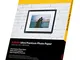 KODAK Carta fotografica ultra lucida, formato A4, 280 g/m2, 20 fogli per stampante a getto...