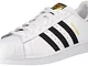 adidas Originals Superstar J, Scarpe da Ginnastica Basse, Footwear White/Core Black/Footwe...