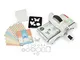 Sizzix Big Shot Starter Kit Macchina per Tagliare e Goffrare, Acciaio Inossidabile, Bianco...