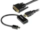 Startech.Com Kit di Connettività Mdp a Dvi, Convertitore Attivo Mini Displayport a HDMI co...