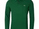 Lacoste L13, Polo a Maniche Lunghe Uomo, Verde (Vert), Large (Taglia Produttore: 5)