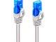 Ewent Cavo di Rete, Patch CAT 5e U/UTP, AWG 26/7, 2 Connettori RJ45, 15m, Bianco [Italia]