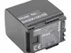 Batterie vhbw con Infochip per Fotocamera Canon XA10, XA20, XA25, HF G30 come BP-819, BP-8...