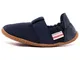 Giesswein Söll - Slim Fit, Pantofole basse bambino, Blu (548 / dk.blau), 33