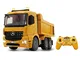 Jamara 404940 - Vagonetto Mercedes Arocs, Scala 1:20, 2,4Ghz, Giallo