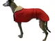 Cosipet Greyhound - Cappotto in nylon, 66 cm, colore: Rosso