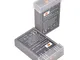 DSTE 2pcs BLS-5 Batteria compatibile con Olympus E-400 E-410 E-420 E-450 E-600 E-620 E-P1...